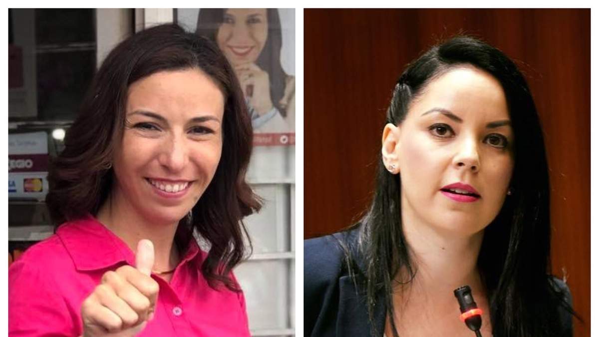 Las expanistas Josefina Villarreal y Brenda Velázquez