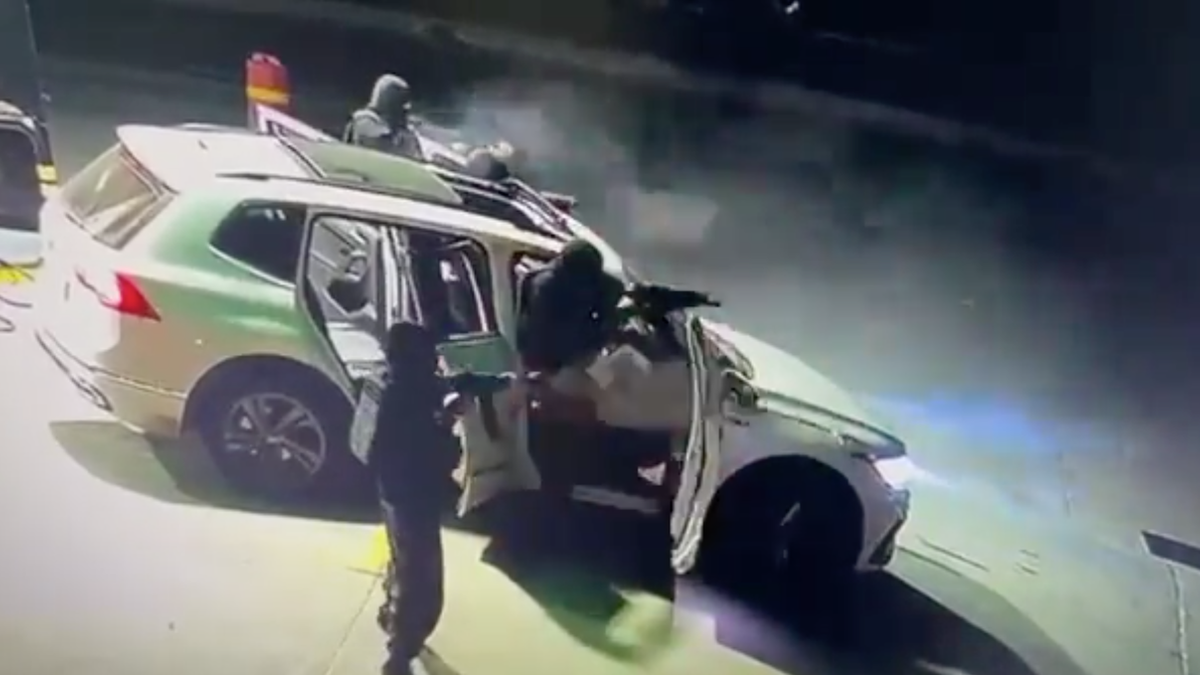 Escena del video que circuló en redes sociales