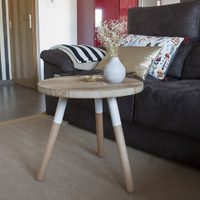 De la manera más fácil y sin gastar fortuna: así podés crear esta mesa "low cost" para tu living o pieza