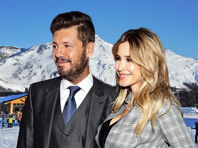 Incomparable: Marcelo Tinelli elige el cerro Castor para practicar esquí con toda la familia