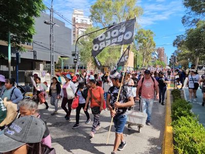 Se levantó la permanencia que las organizaciones sociales mantenían en Casa de Gobierno