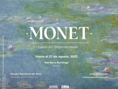 “Monet. Luces del impresionismo” llega al Munal; estas son las fechas que será gratis