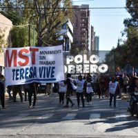Organizaciones sociales se movilizan en contra del ajuste