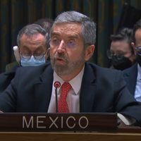 México urge a la ONU aplicar la resolución 377 ante invasión rusa en Ucrania