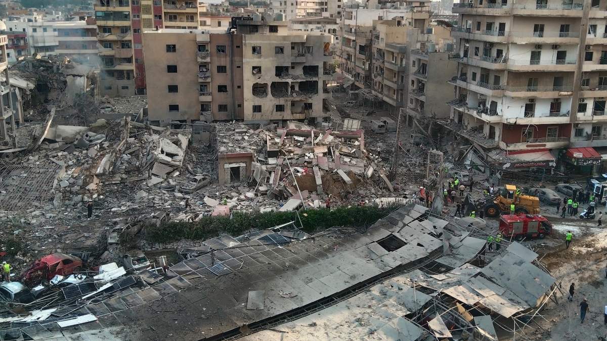 Bombardeos sobre Líbano