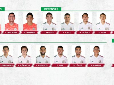 Alexis Vega y Alan Mozo, entre los seleccionados del Tri rumbo al Preolímpico
