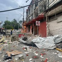 Explosión por fuga de gas sacude el centro de Villahermosa
