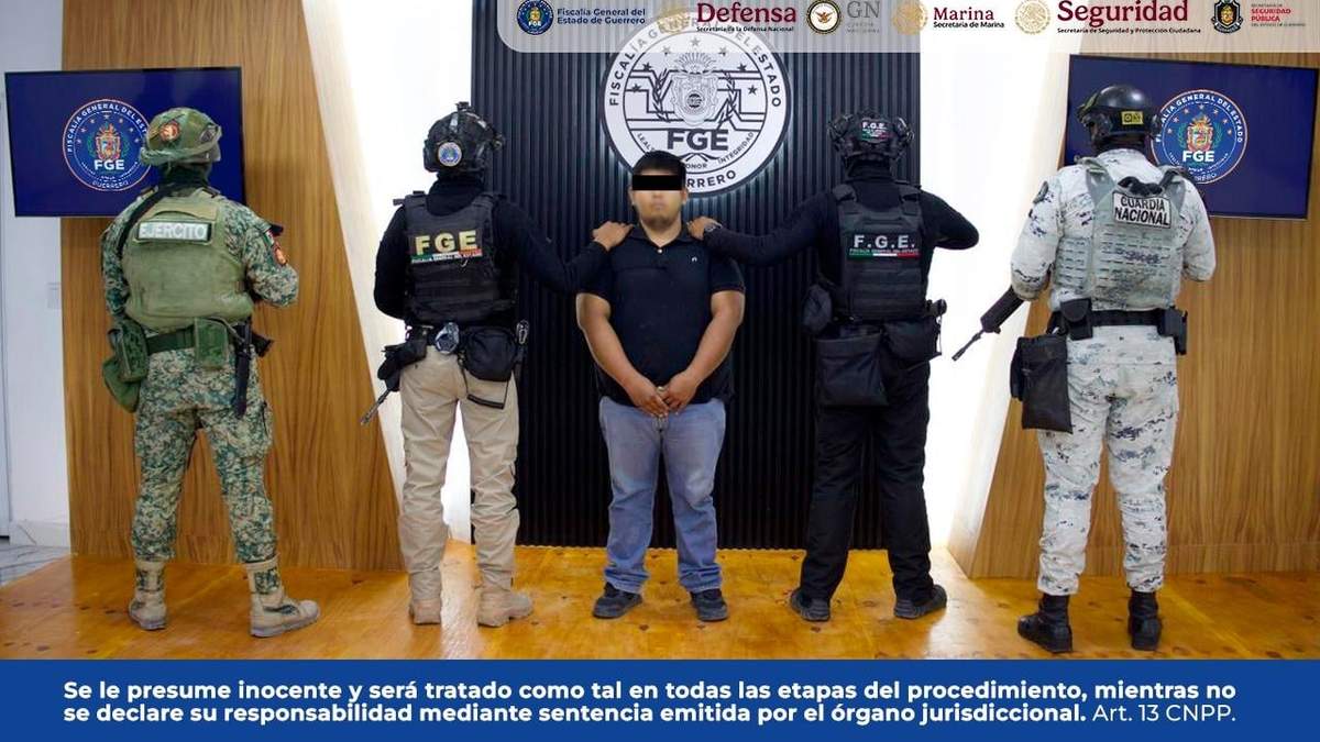 Detienen a presunto asesino del Coordinador Regional del IMSS-Bienestar en Tlacotepec
