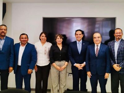 Delfina Gómez amarra respaldo de todos los grupos parlamentarios en la Legislatura del Edomex