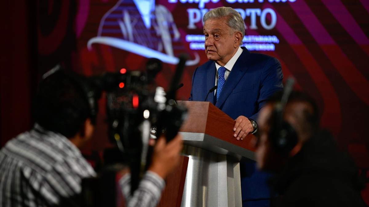 El presidente López Obrador
