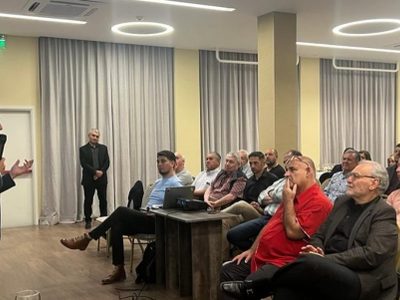 Rioseco se reunió con empresarios y habló de su plataforma política de cara a las elecciones