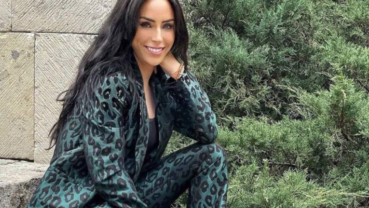 La conductora de televisión