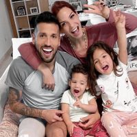 ¡En familia! Ezequiel Garay, Tamara Gorro y sus hijos graban este divertido TikTok
