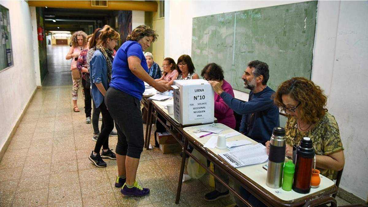 Más de 16 mil docentes neuquinos estaban habilitados para votar. Fuente: (Twitter)