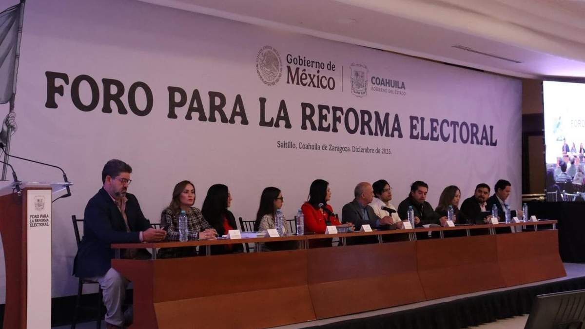 Foro de la Comisión Presidencial para la Reforma Electoral, Saltillo, Coahuila