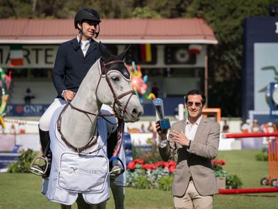 Rommel Pacheco da millonario apoyo a ecuestre, un deporte de élite
