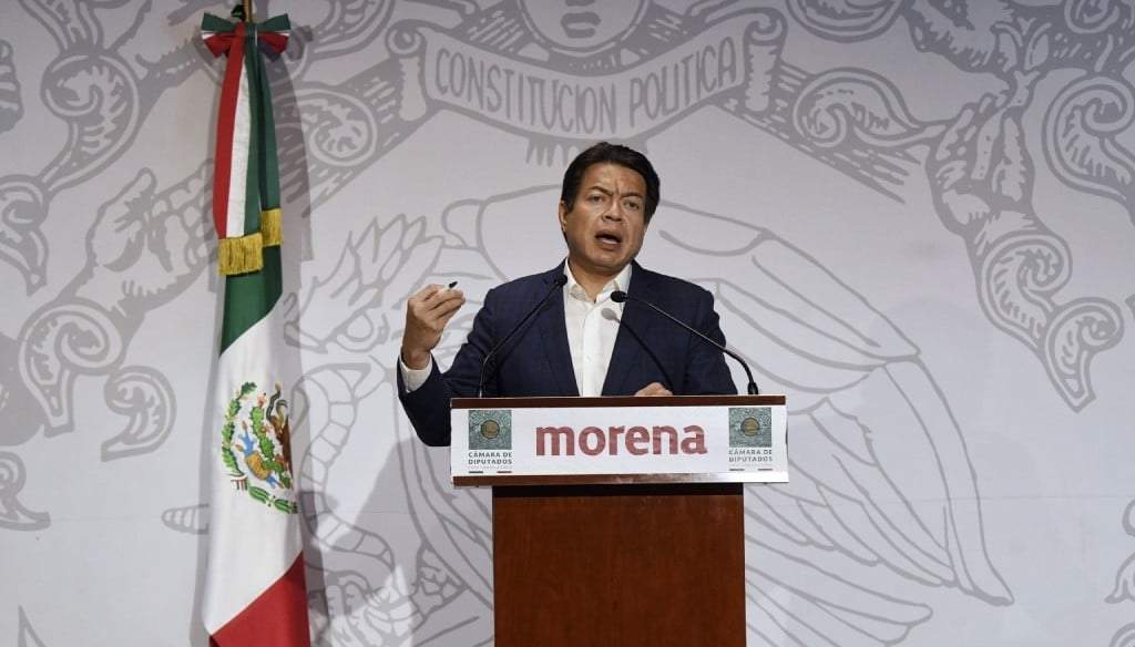 Mario Delgado ganó la tercera encuesta para presidir Morena. Foto: Octavio Gómez