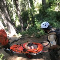 Una mujer fue asistida en playa Muñoz de Bariloche tras sufrir un traumatismo en su pierna