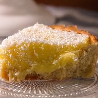 Tarta flan de coco sin horno y con cuatro ingredientes: poné la pava y disfrutala con mates recién hecha