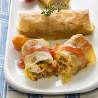 Rolls de verdura con 3 ingredientes: cambiá tu comida y rellenalos como quieras