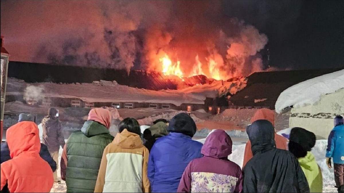 Por las dimensiones del incendio, las llamas podían observarse a gran distancia. Fuente: (ATEN)
