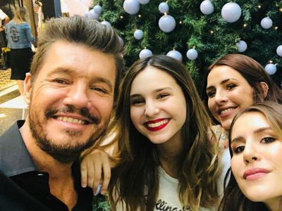 Se filtró: la particular sorpresa de Cande Tinelli y sus hermanas para Marcelo