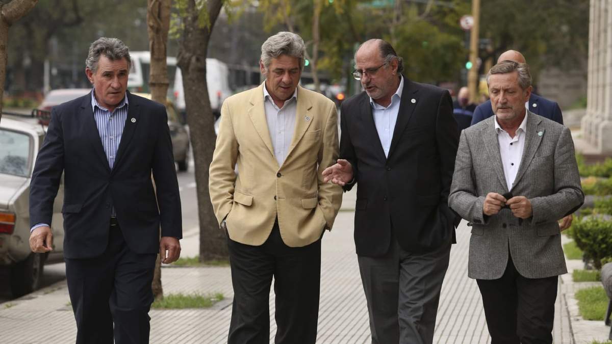 Integrantes de la Mesa de Enlace. Fuente: (Twitter)