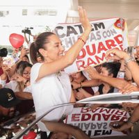 Sheinbaum: va a triunfar la democracia frente al fraude