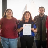 Beneficiará a la CDMX el convenio de coalición firmado por Morena, PVEM y PT: Clara Brugada