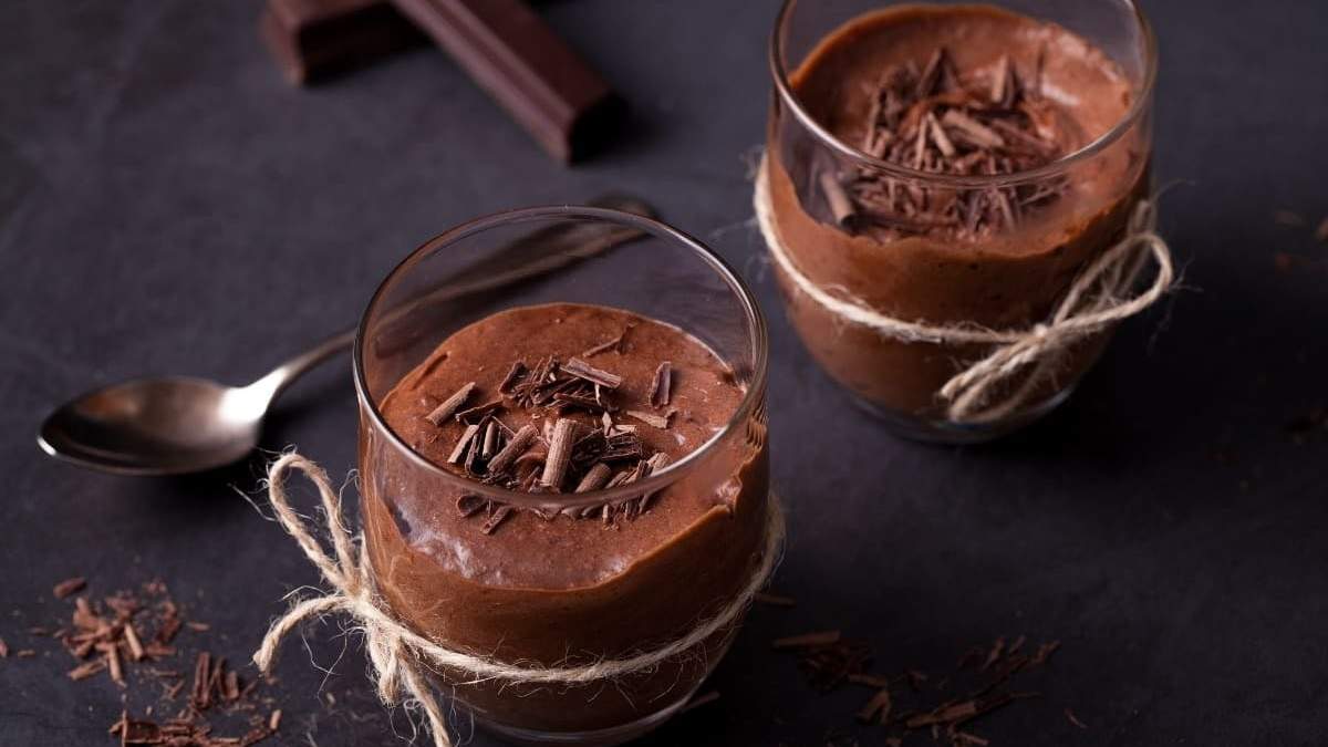Postre de chocolate. Fuente: (Instagram)