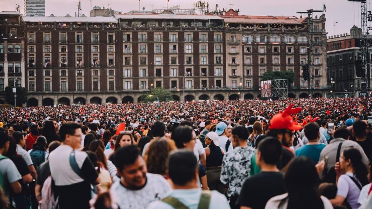 El concierto de 31 minutos en el Zócalo de la CDMX