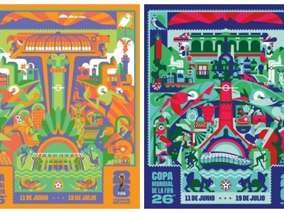 Estos son los posters oficiales para el Mundial de la FIFA 2026