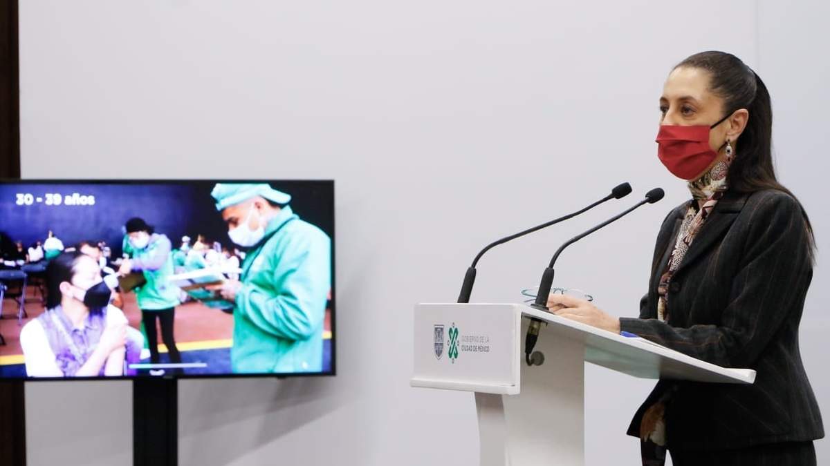 Claudia Sheinbaum confió en que el próximo sábado llegarán a la meta de aplicar un millón 200 mil dosis contra covid en una sola semana