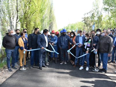 Mariano Gaido inauguró el primer tramo del Paseo Costero de Neuquén
