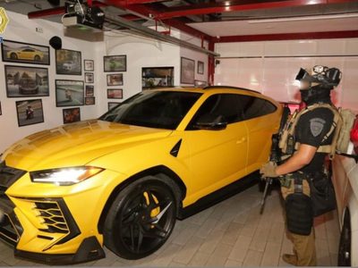 Caen ladrones de autos de lujo; les hallan Lamborghini, Mercedes y Porsche