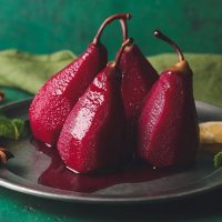 Peras al malbec: una receta fácil y deliciosa con un exquisito toque gourmet