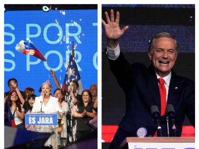 El ultraderechista Kast y la comunista Jara pasan a la segunda vuelta presidencial de Chile