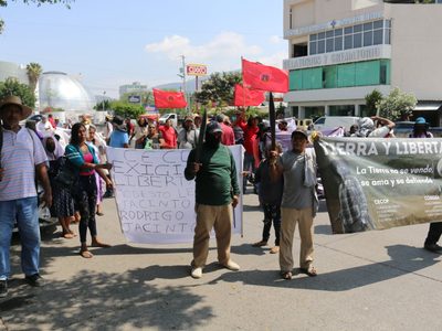 Reclaman justicia por Marco Antonio Suástegui, líder opositor a la presa La Parota