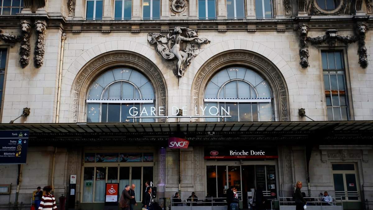 La estación ferroviaria de Lyon