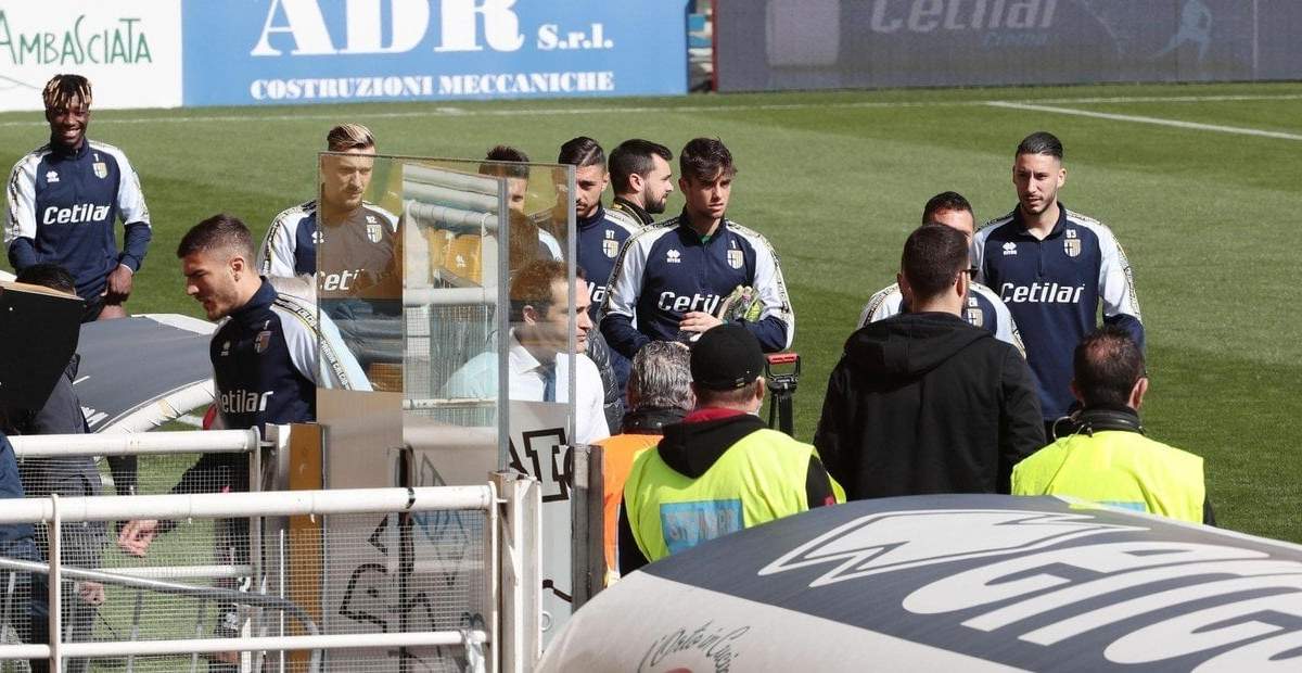Parma-Spal. Fuente: (Twitter).