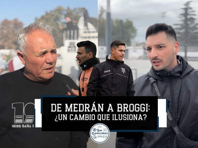 Cambio de aire: el hincha se esperanza con Broggi y deja atrás a Medrán
