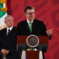 Ebrard presume reducción de 74.5% de flujo migratorio y niega abusos de la GN