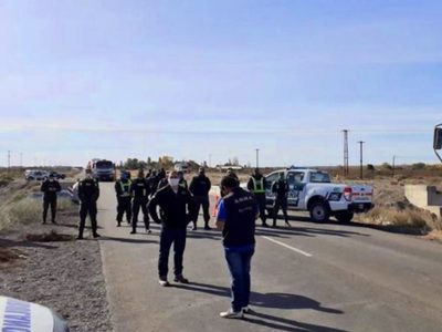 Los mineros de Andacollo permanecen en la Ruta 22