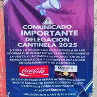 Municipio de Hidalgo prohíbe compra y venta de Coca-Cola; impondrá multa de hasta 5 mil pesos