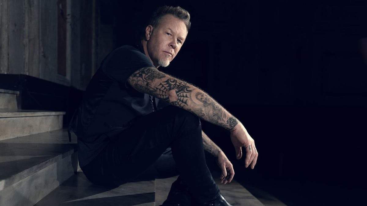 James Hetfield. Fuente: (Instagram)