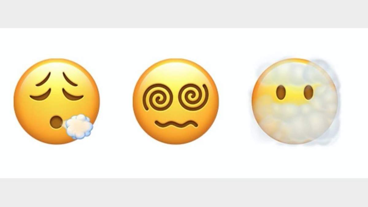 Ejemplo de las nuevas "caritas" para chatear