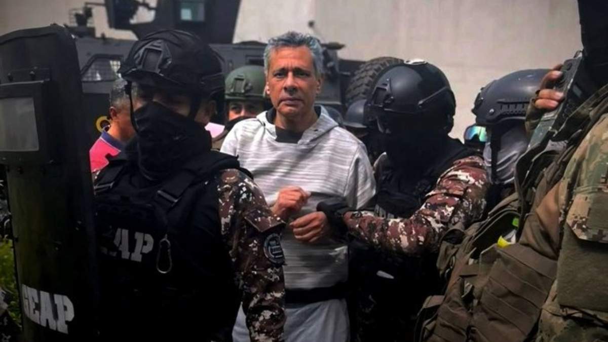 Jorge Glas, exvicepresidente de Ecuador fue trasladado a una cárcel de Guayaquil