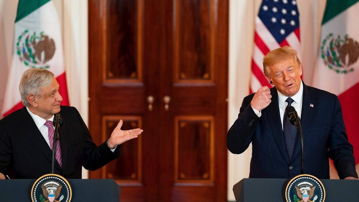 Andrés Manuel López Obrador y Donald Trump. Fuente: (Instagram)