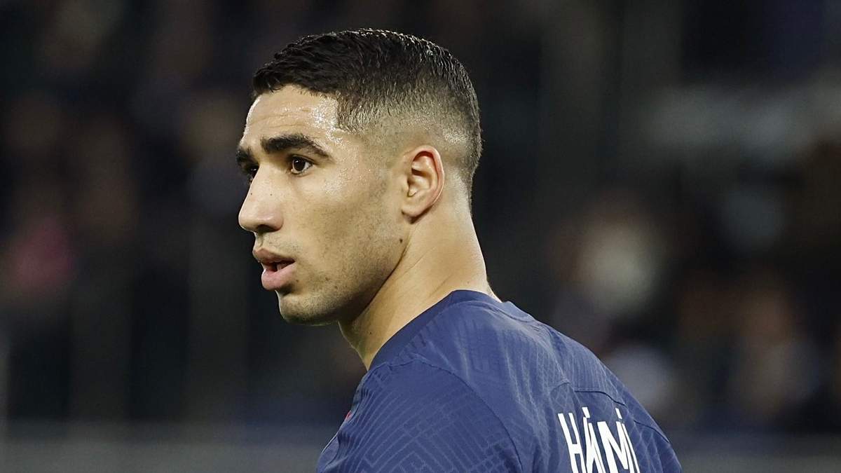 Achraf Hakimi, jugador del PSG y de la Selección de Marruecos