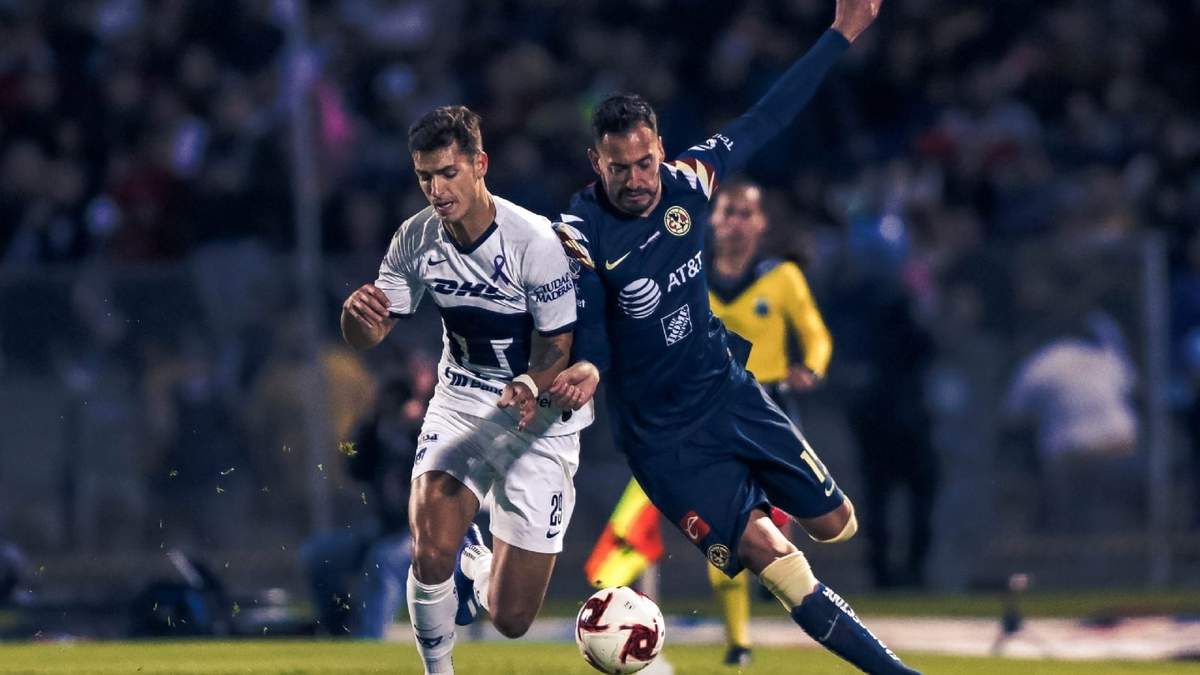 Pumas vs América. Fuente (Instagram)